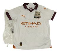Nové - bílý fotbalový dres Manchester City PUMA