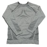 Šedé melírované spodní funkční triko