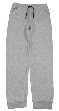 Světlešedé melírované tepláky Kids