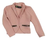 Ružové bolerko so zipy