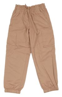 Staroružové ľahké cuff nohavice s vreckami H&M