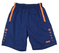 Tmavomodré šusťákové kraťasy Jako