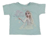 Svetlomodré tričko s Elsou H&M