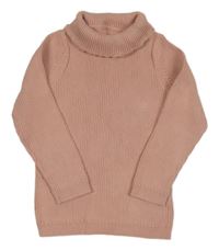 Svetloružová svetrový rolák George