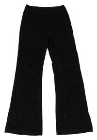 Čierne flare manšestráky Pepperts