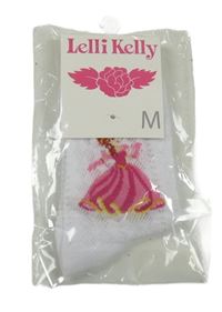 Nové - biele ponožky s princeznou