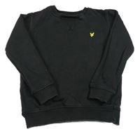 Čierna mikina s logom Lyle&Scott