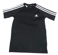 Čierne športové tričko Adidas