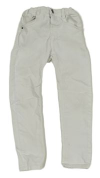 Bílé skinny rifle Zara