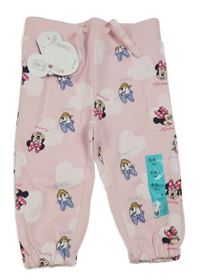 Nové - Světlerůžové tepláky s Minnie a Daisy Primark