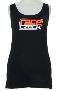 Dámsky čierny top s nápisom Malfini