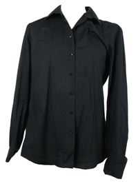 Pánská černá slim fit košile Primark vel. 16,5