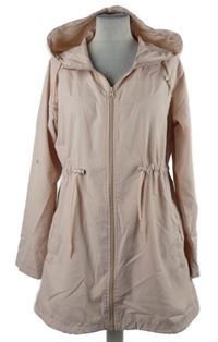 Dámská světlerůžová šusťáková parka s kapucí Colloseum 