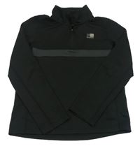 ČErno-šedá sportovní mikina s logem Karrimor