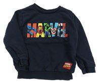 Tmavomodrá mikina s Avengers Marvel