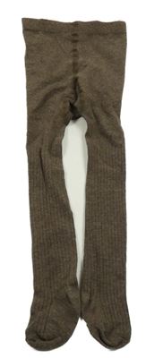 Hnědé punčocháče H&M