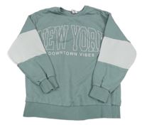 Mintovo-biela mikina Chapter young