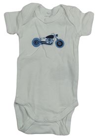 Bílé body s motorkou Name it