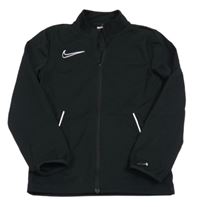 Černá sportovní propínací mikina Nike