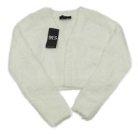 Nové - Smetanové pleteno/chlupaté bolérko New Look