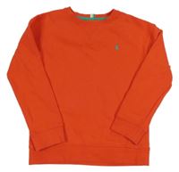 Červená mikina s logom Joules