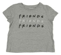 Sivé tričko s nápisy - Přátelé