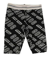 Čierne elastické kraťasy s nápisom Primark