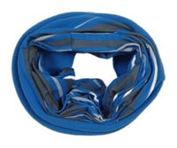 Modro-šedý pruhovaný nákrčník Alive 