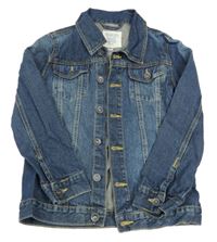 Tmavomodrá riflová bunda Alive 