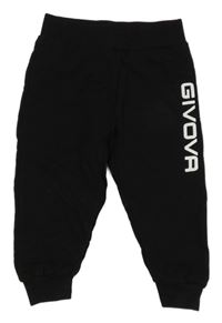 Čierne tepláky s logom Givova