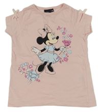 Svetloružové tričko s Minnie Disney