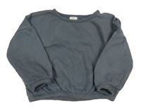 Tmvavošedá oversize mikina Next