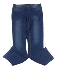 Tmavomodré teplákové rifle X-MAIL