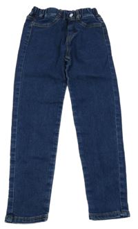 Tmavomodré skinny rifle SHEIN