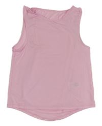 Světlerůžový síťovaný sportovní top St. Bernard