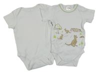 2x - Body - Bílé Next, bílé s  Next, bílé s klokánky a stromečkem PUSBLU