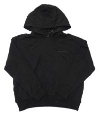 Nové - čierna crop mikina s nápisom a kapucňou Pepperts!