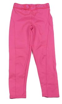 Neonově růžové sportovní legíny Lefties