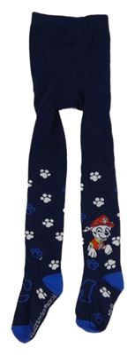 Tmavomodré punčocháče s Paw Patrol Nickelodeon