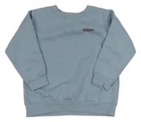 Modrá mikina s nápisom McKenzie