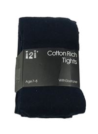 Nové - Tmavomodré punčocháče