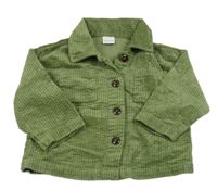 Zelená menšestrová košeľová bunda Next