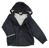 Tmavomodrá nepromokavá bunda s kapucí Name it