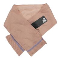 Nové - Růžová třpytivá šála s pruhem Studio