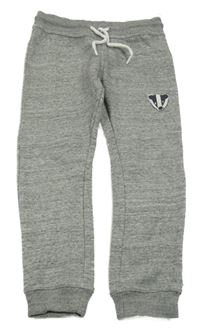 Šedé melírované tepláky s mývalem C&A