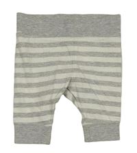 Sivo-biele pruhované tepláky Dopodopo