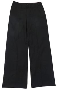 Čierne slávnostné nohavice H&M
