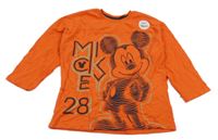 Nové - červené tričko s Mickeym Disney