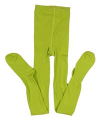 Neónově zelené pančuchy