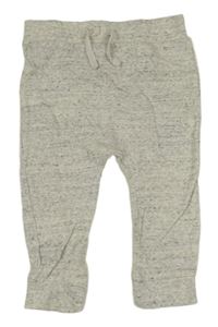 Sivé melírované ľahké tepláky George